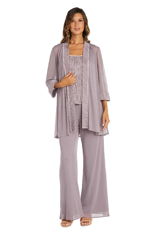 R&M Richards 9084D Long Formal Jacket Pantsuit