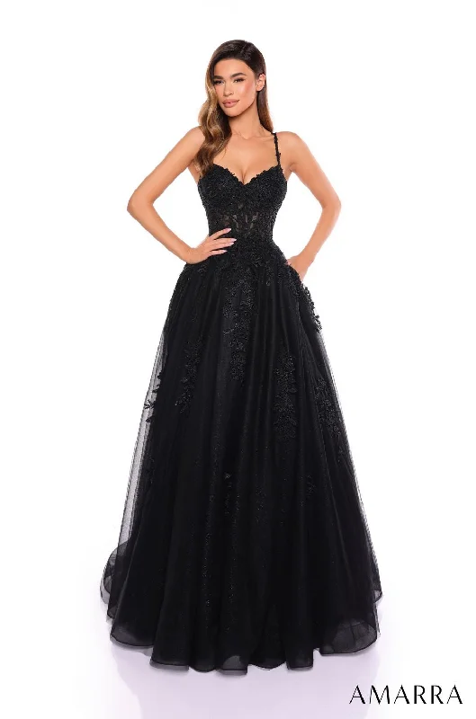 Amarra 88109 Long Ball Gown Formal Prom Dress