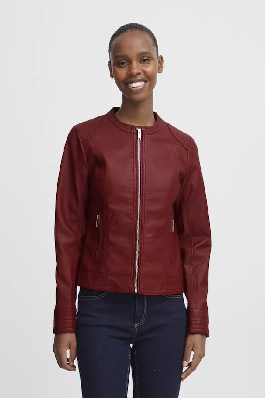 BYACOM JACKET BURGUNDY