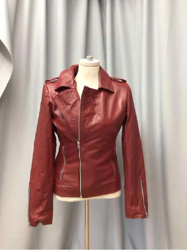 YOMAAN LEATHER SIZE SMALL Ladies JACKET