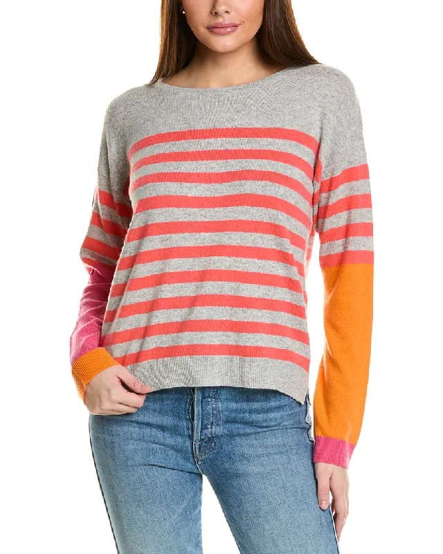 Collaboration Alison Stripe Cashmere Sweater