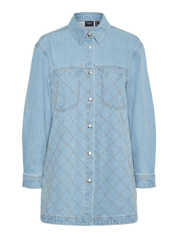 Mayla Denim shirt - Light Blue Denim