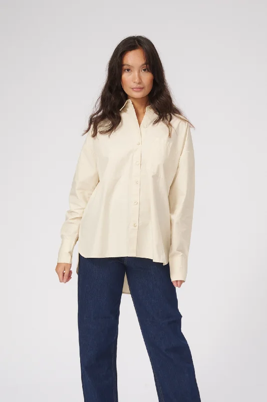 Relaxed Shirt - Beige