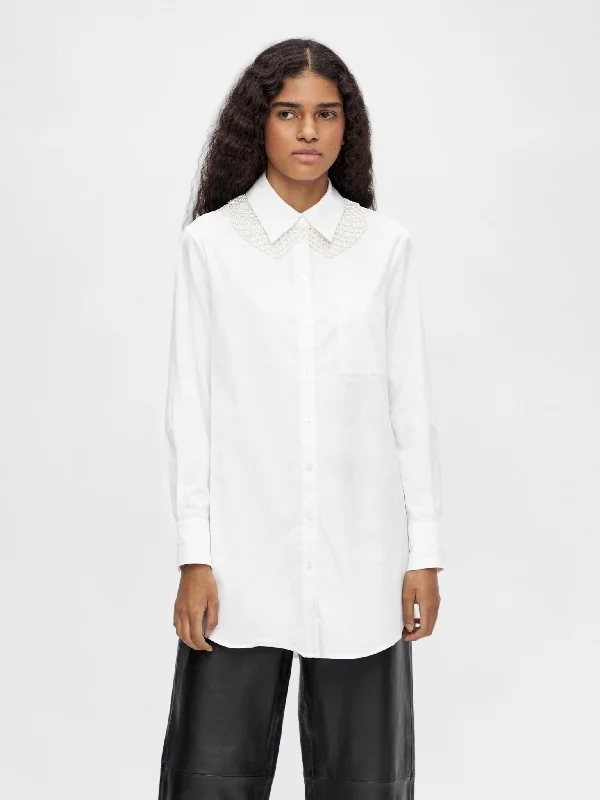 Roxa Long Shirt - White