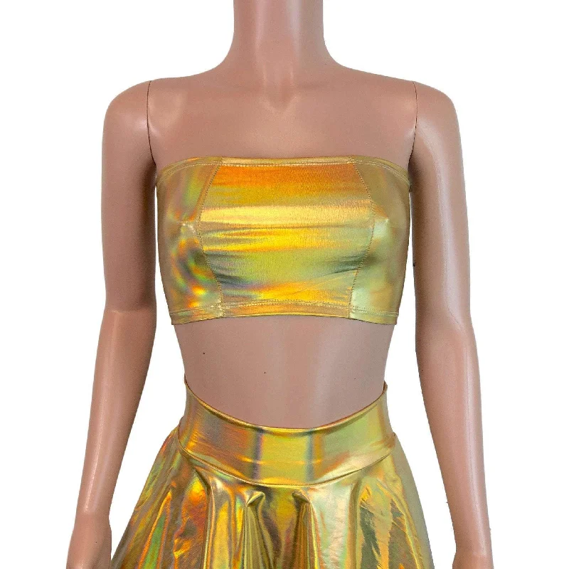 Tube Top Bandeau - Gold Opal