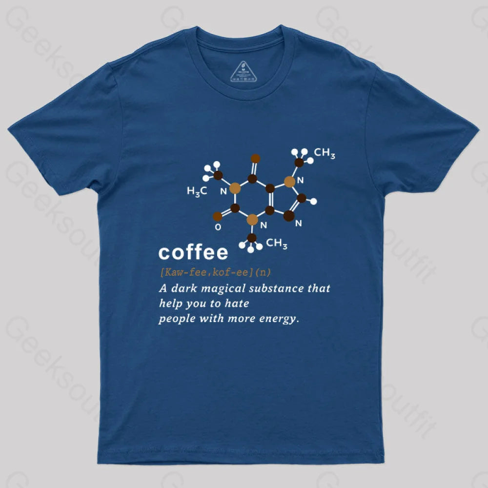 Coffee Molecular Formula T-Shirt