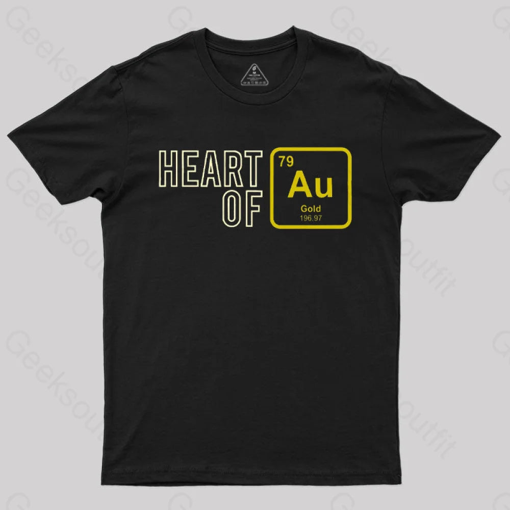 Heart of Gold Fun Chemistry T-Shirt