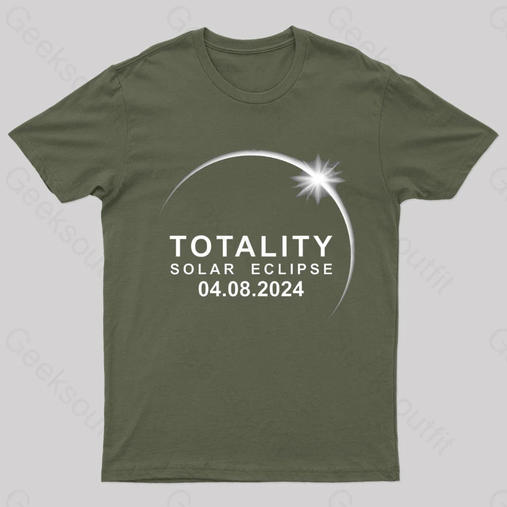 Total Solar Eclipse 2024 Nerd T-Shirt