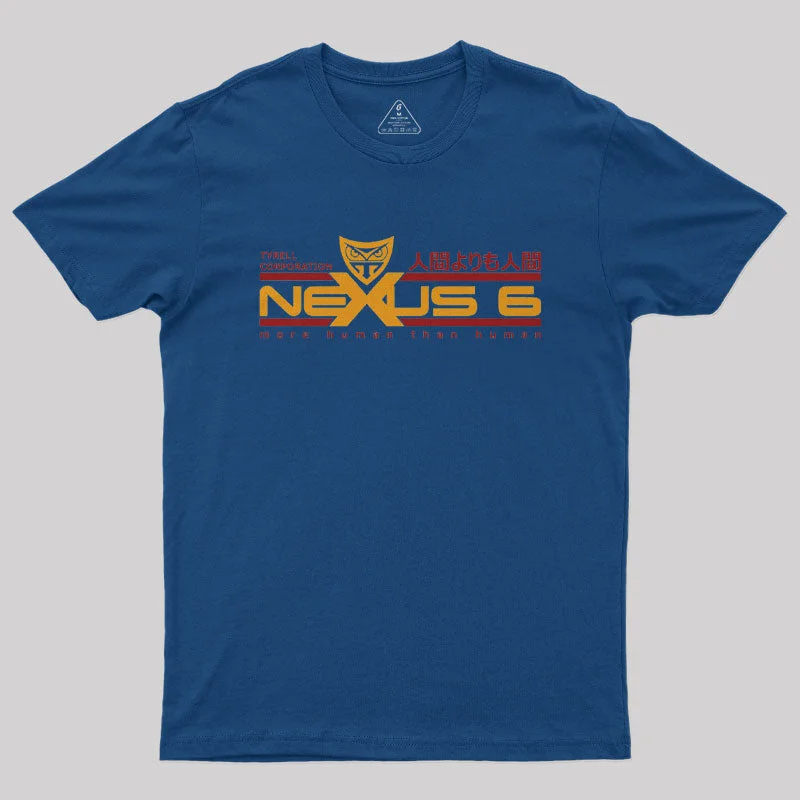 Tyrell Corporation Nexus 6 Replicant Nerd T-Shirt