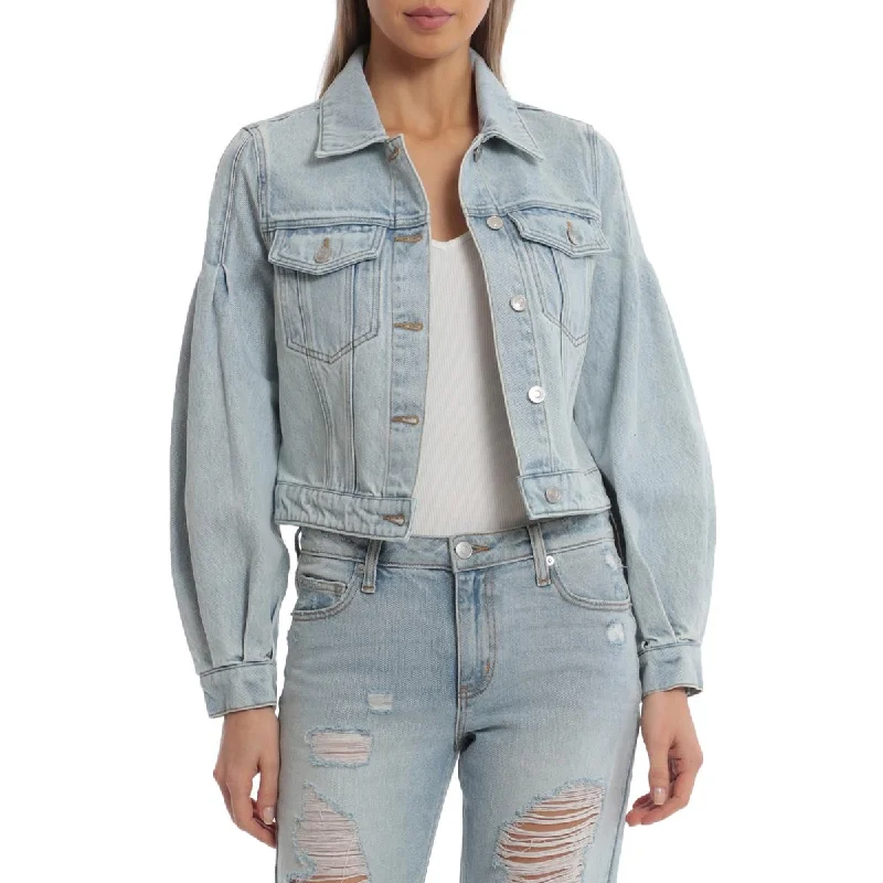 Womens Lightweight Short Denim Jacket