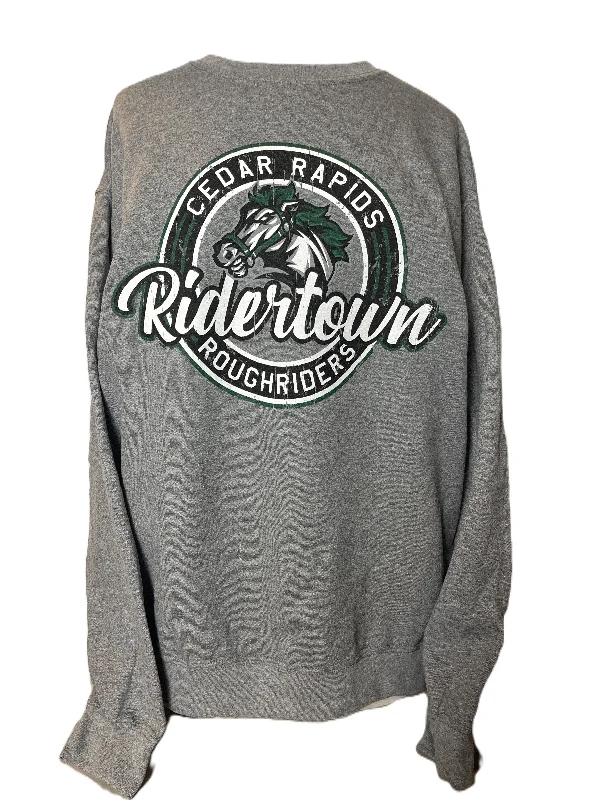 Adult Crewneck Sweatshirt "Ridertown Circle"