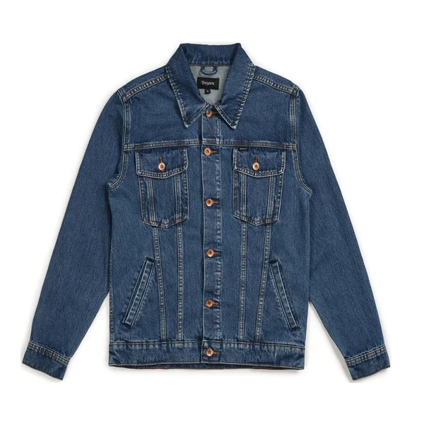 Brixton - Cable Denim Jacket - Worn Indigo SALE