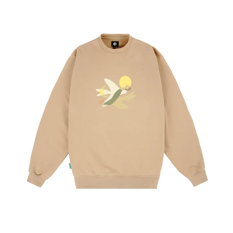 Magenta - Doves Crewneck - Cafe SALE