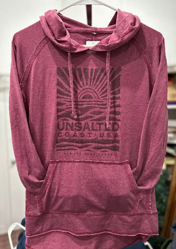 UC104 Sun Box Berry Ladies Hoody Tee