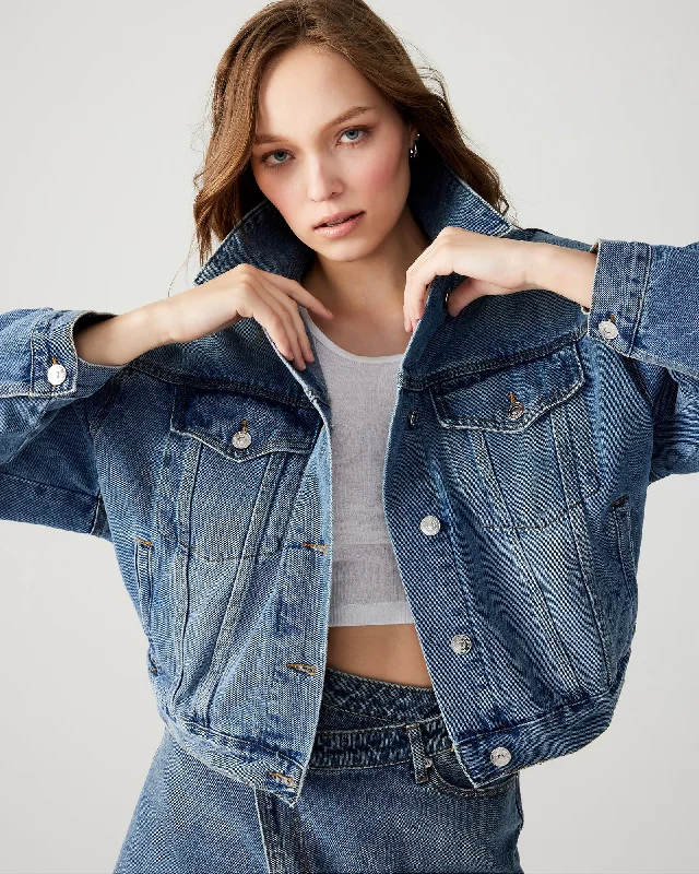 SIENNA DENIM JACKET DENIM