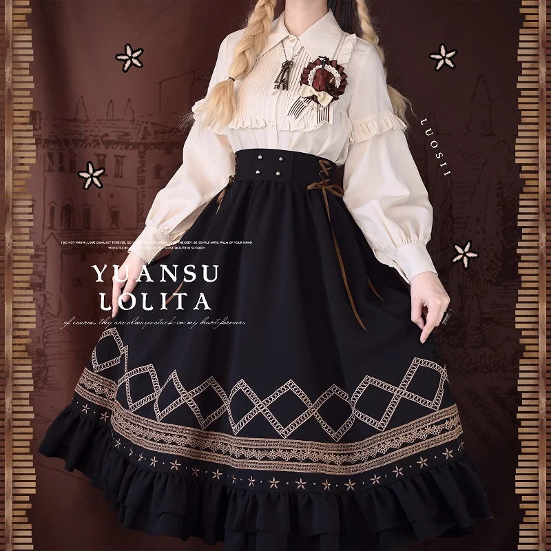 Yuan Su~Elegant Lolita Long Sleeve Blouse