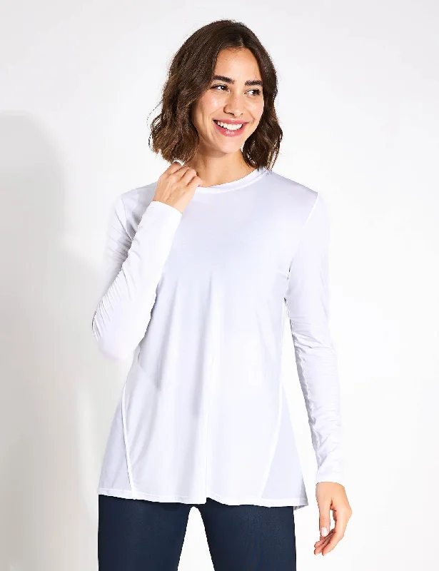 Kendall Long Sleeve Top - White