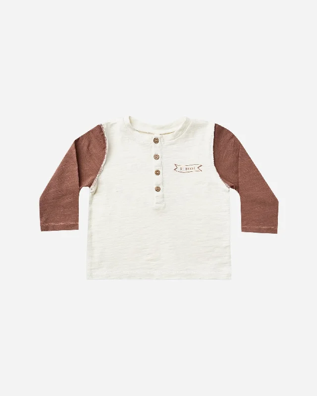 The Henley Long Sleeve by Rylee & Cru - KIDS