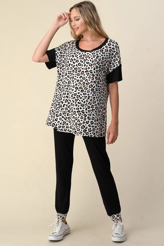 Leopard Loungewear Set