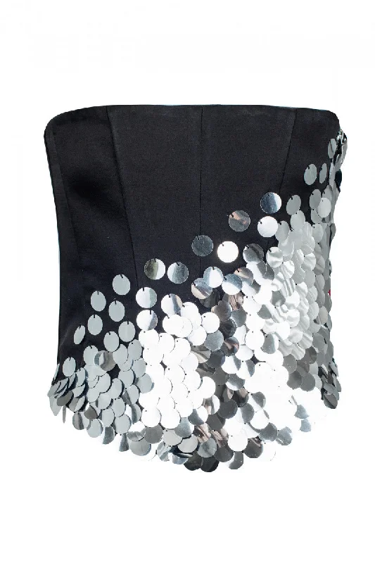 CORSET WITH SEQUINS