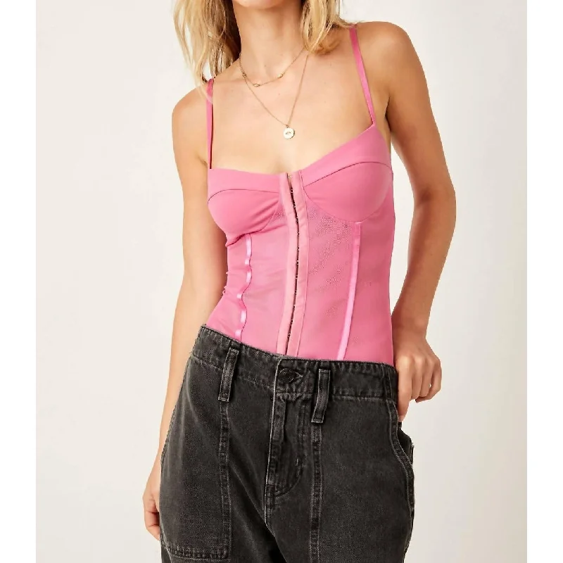 Free People - Night Rhythm Corset Bodysuit